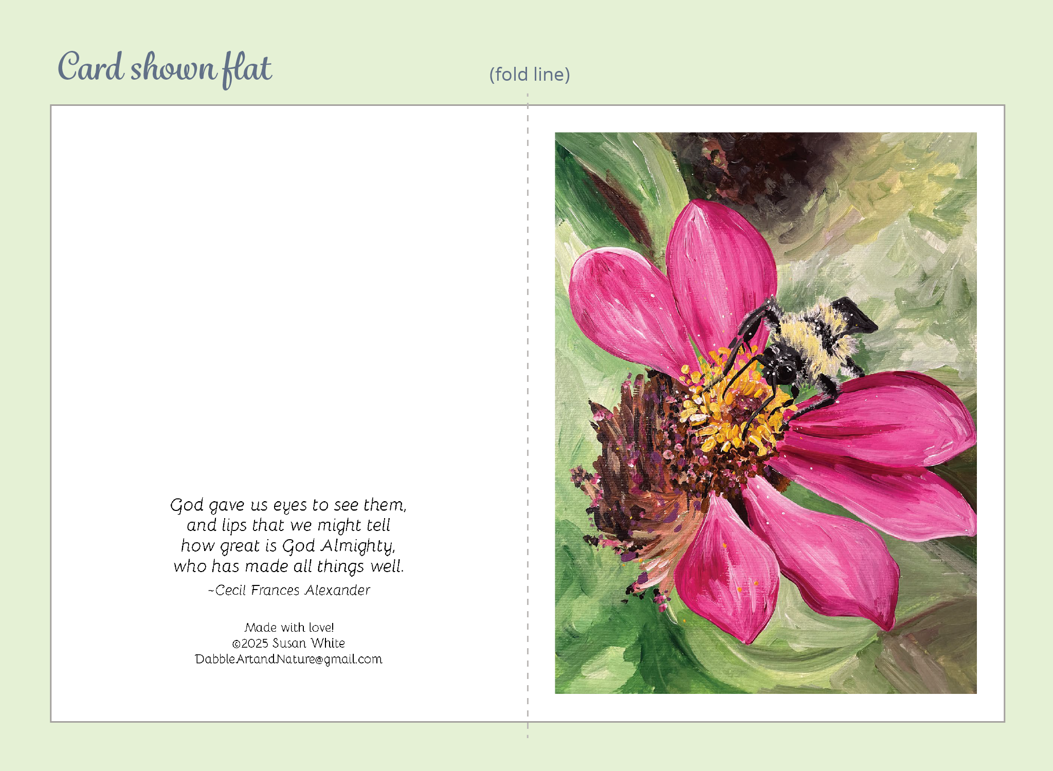 Florals Note Cards 5-Pack