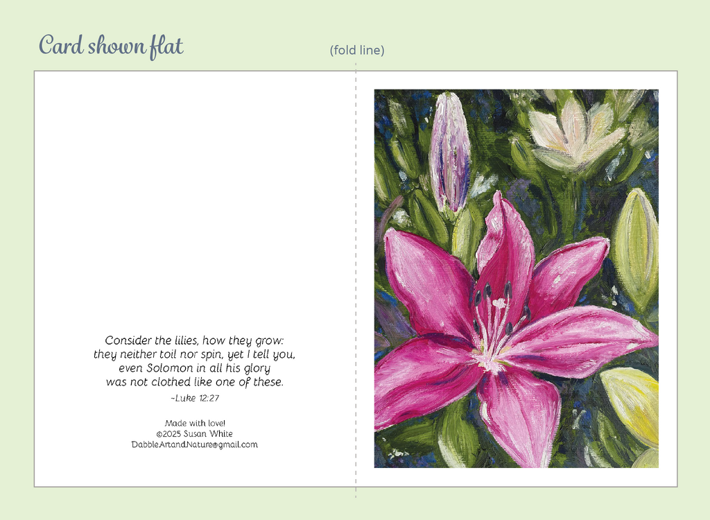 Florals Note Cards 5-Pack